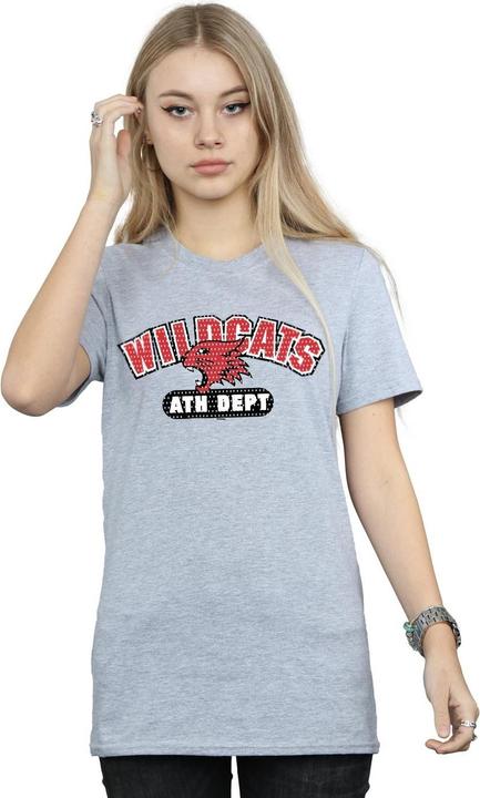 Immagine prodotto Disney High School Musical The Musical Wildcats Athletic Maglietta Ampia Donna (3XL)