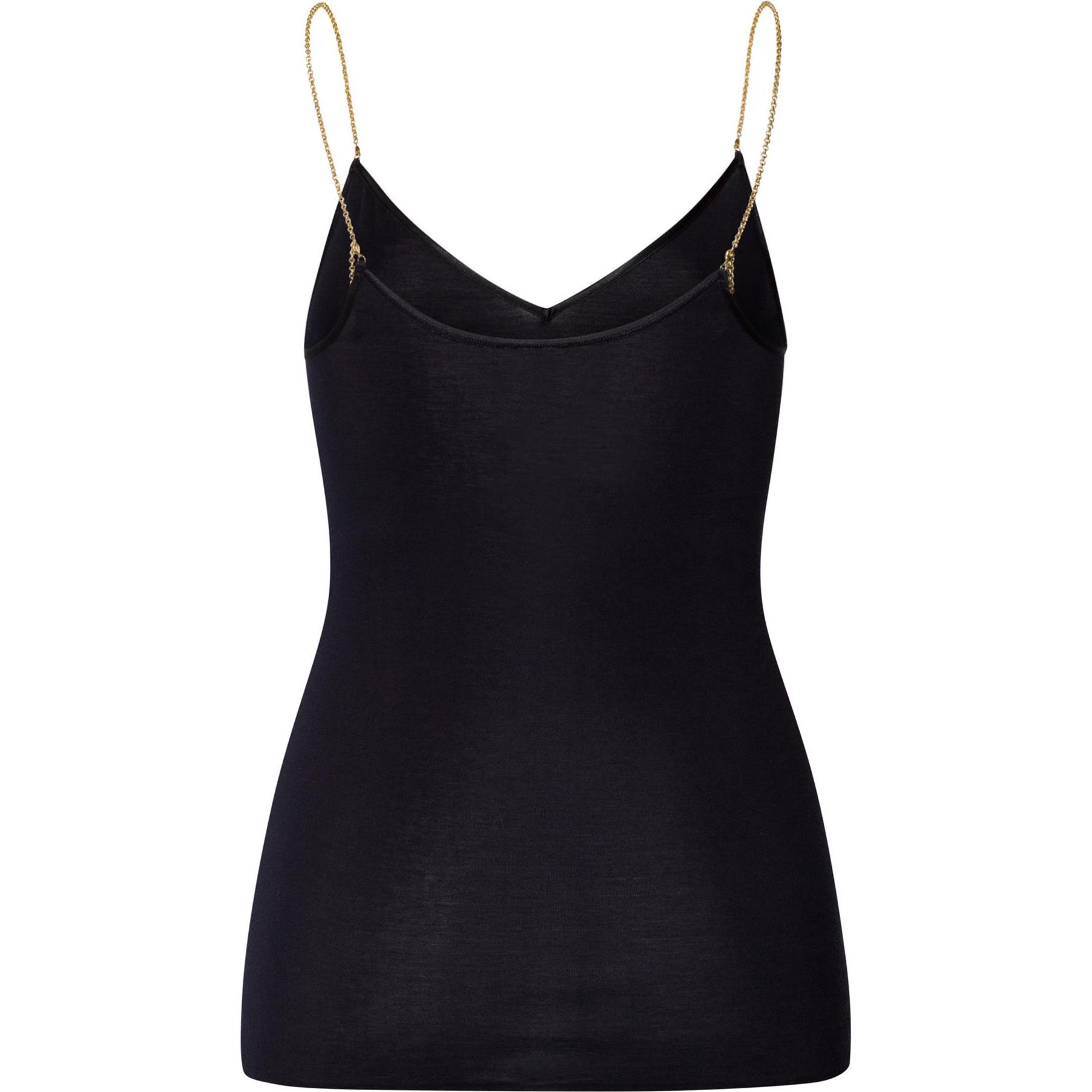 Thumbnail - Hanro, Damen, Shirt, Spaghettitop Cotton Seamless, Schwarz, (M)