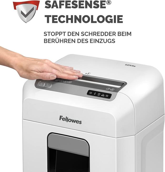 Image du produit Fellowes Powershred® 12Ms Destructeur coupe mini particules (Coupe de particules)