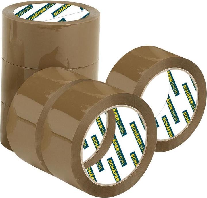 Image du produit Schäfer Shop Ruban adhésif de qualité, marron (50 mm)