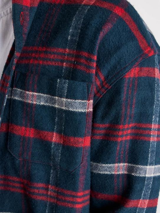 Immagine prodotto Siksilk Sik Silk Towelling Logo Check Longsleeve - 82035 (M)