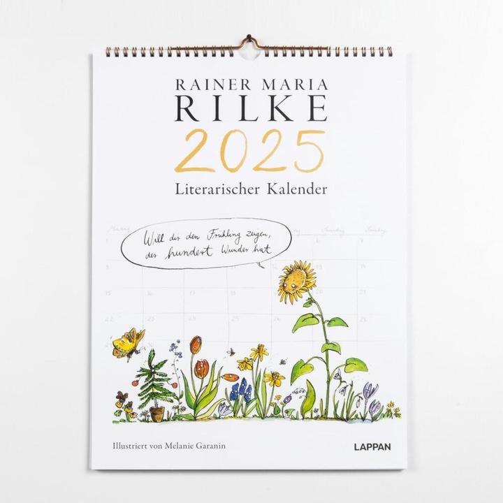 Actual product image Rilke:Rilke-Calendar 2025 - Wall calender (German)