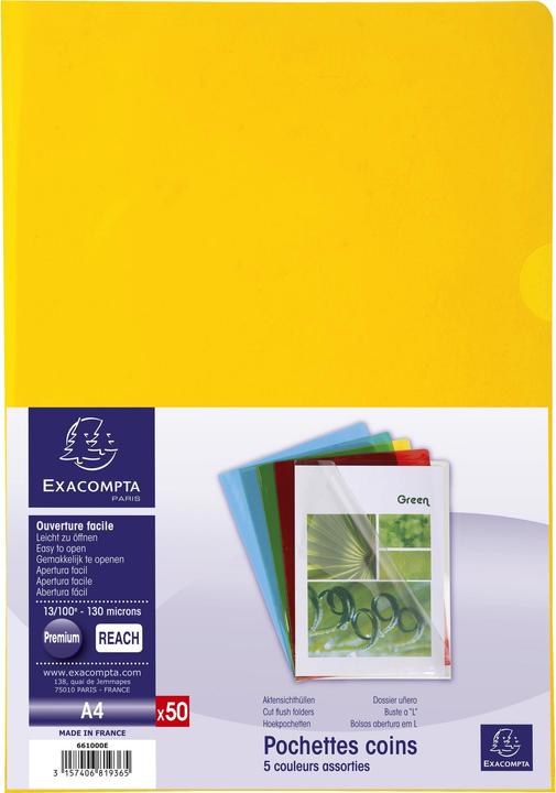 Produktbild Exacompta Hüllen und Taschen (A4, 50x)