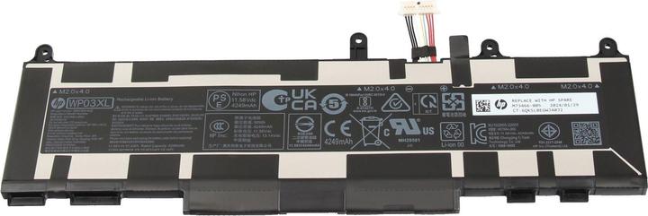 HP WP03XL (3 Zellen, 4250 mAh)