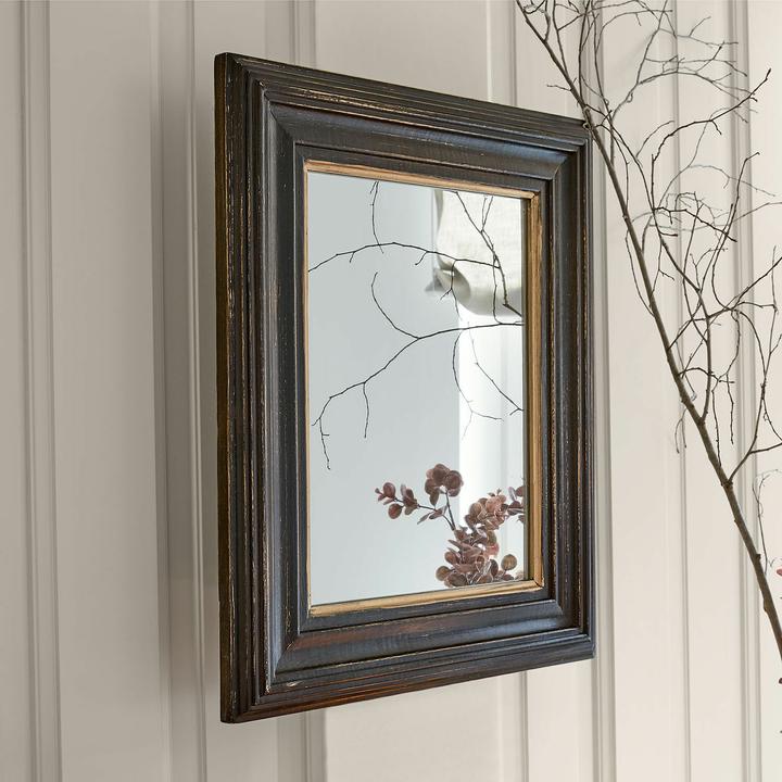 Immagine prodotto Loberon Spiegel Valcienne schwarz/gold (46 x 54 cm)