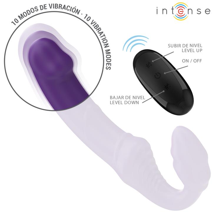 Produktbild Intense Jill Doppelvibrator 20 cm Lila Fernbedienung