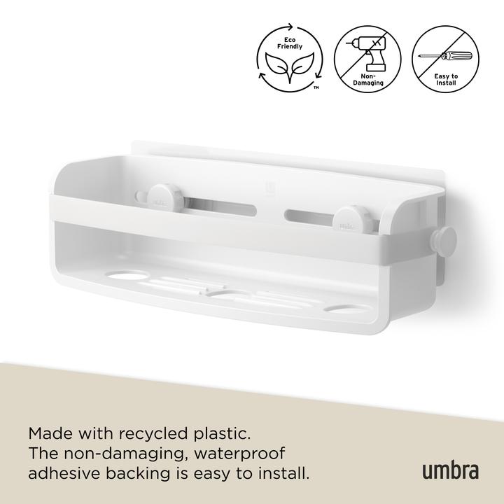 Productafbeelding Umbra FLEX Lijmbak wit (12 x 13 x 33 cm)