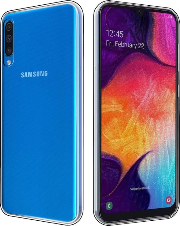 Immagine prodotto Screenguard Custodia Samsung Galaxy A50 flessibile in TPU trasparente (Samsung Galaxy A50)