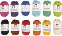 Actual product image Rayher Baumwollgarn Mix 12 Stk. Bunt (48 m)