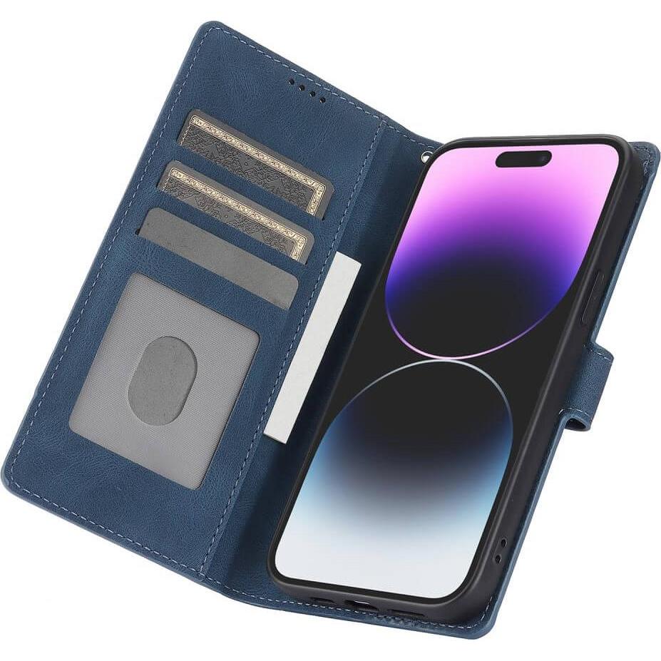 Thumbnail - Cover-Discount iPhone 16 Plus - Premium Handyhülle Etui (Apple iPhone 16 Plus), Smartphone Hülle, Blau