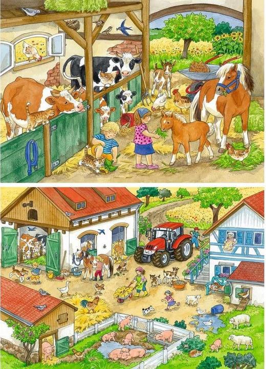 Produktbild Ravensburger Frohe Farm leben (24 Teile)