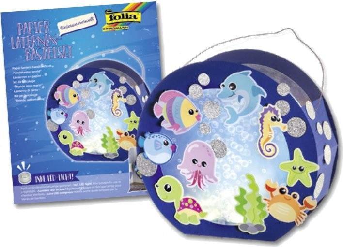Actual product image Folia Lantern craft set underwater world (1 x)