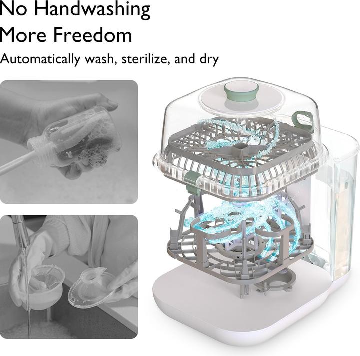 Actual product image Momcozy Baby Bottle Washer & Sterilizer