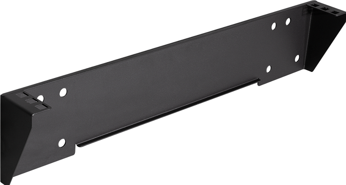 Actual product image LogiLink 19" vertical wall bracket / under-table bracket, 1 U, black