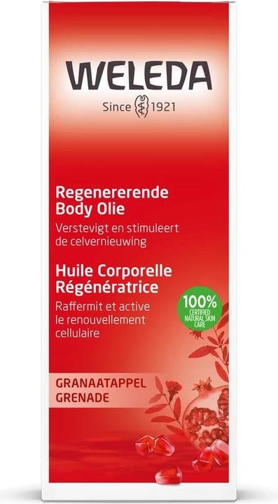 Actual product image Weleda Pomegranate Regenerating Oil (Body oil, 100 ml)