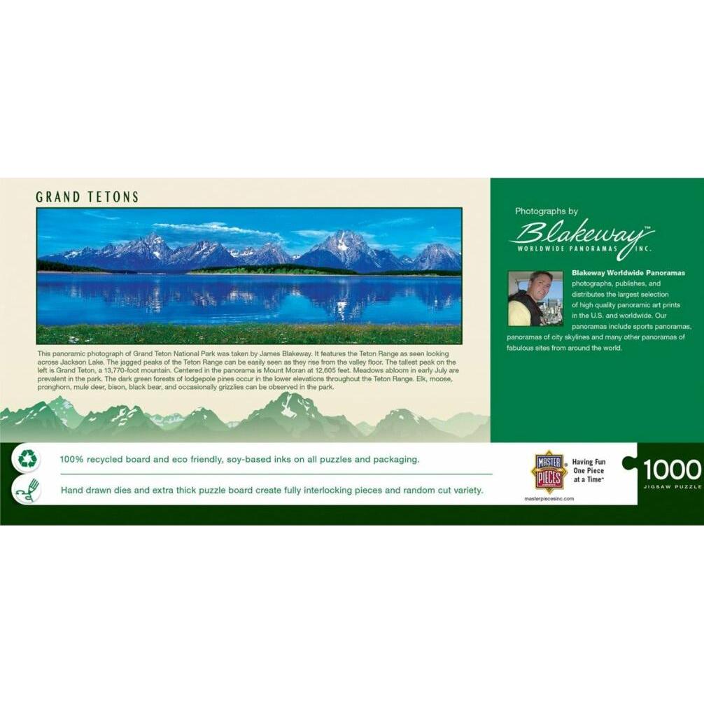 Thumbnail - MasterPieces Puzzle Company Puzzle 1000 pieces Grand Tetons National Park - Wyoming (1000 Teile)