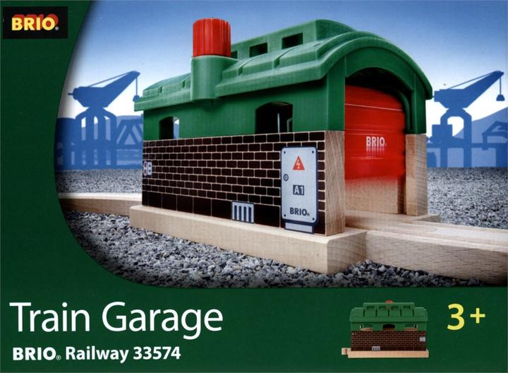 Productafbeelding Brio Locomotievenloods met rolluik