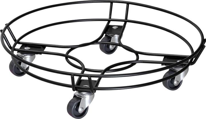 Actual product image Wagner System WagnerSystem plant roller steel Ø 38 cm load capacity 100 kg grey