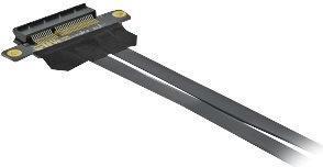 Produktbild Delock PCI-E Riser Karte x4 zu x4 flexibel, 60 cm