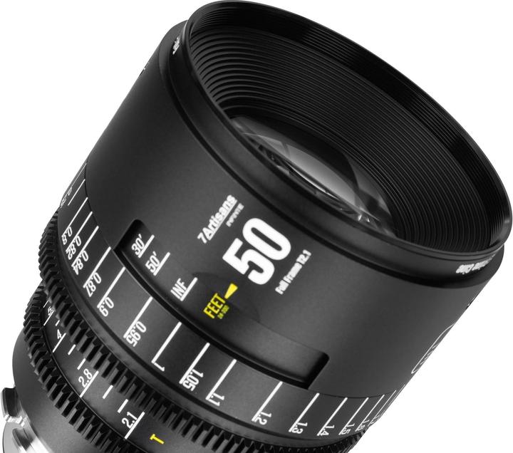 Produktbild 7artisans 50mm t2.1 Infinite PL (Arri PL, Vollformat)