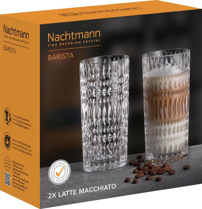 Actual product image Nachtmann Latte Macchiato Glasses Ethno Barista (434 ml, 2 x)