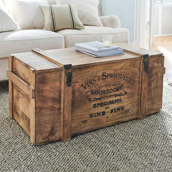 Produktbild Loberon Truhe Eskeny braun (100 cm, 1x)