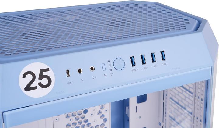 Image du produit Thermaltake The Tower 600 Hydrangea Blue (mATX, Mini-ITX, ATX)