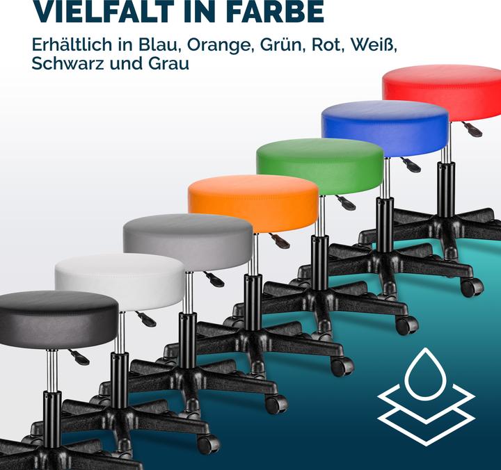 Image du produit Casaria Tabouret roulant