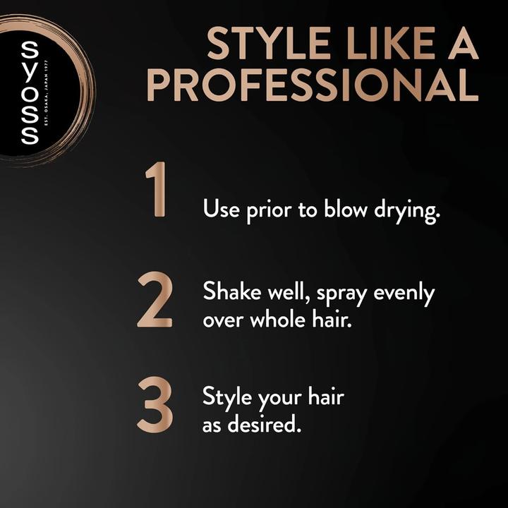 Produktbild Syoss Keratin & Volume Thermo-Protective Hair Spray Giving Volume 200Ml (200 ml)