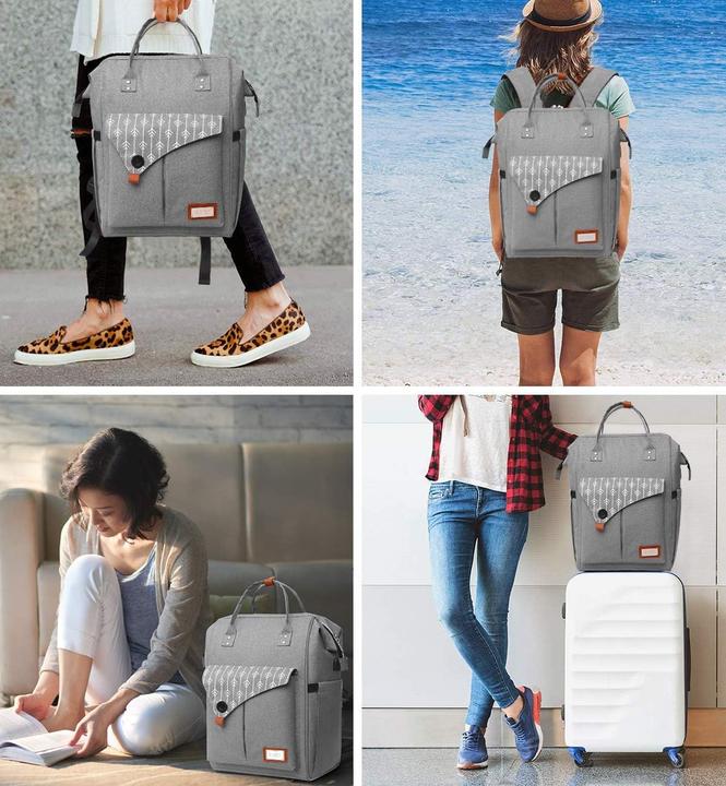 Actual product image Rjeu Laptoprucksack mit USB-Anschluss