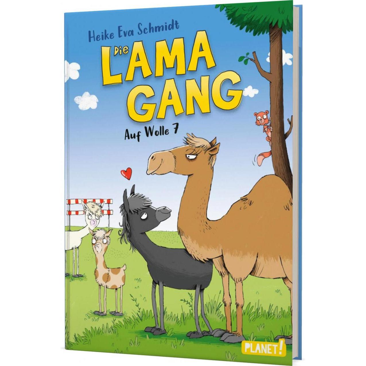 Die Lama-Gang. Mit Herz & Spucke 2: Auf Wolle 7, Kinderbücher von Heike Eva Schmidt, Nikolai Renger