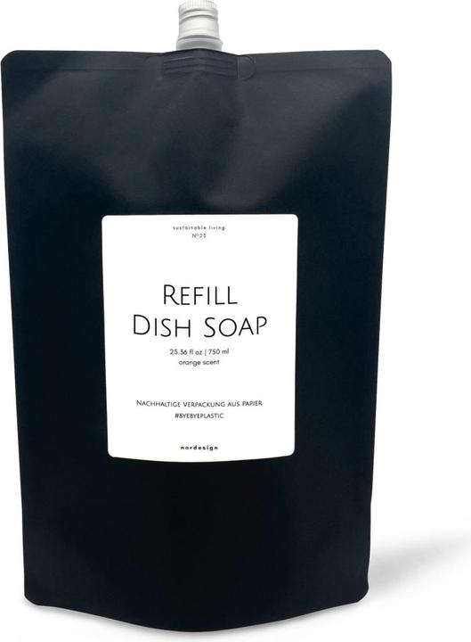 Produktbild Nordesign Nachfüllpackung Geschirrspülmittel Orangenaroma 750ml