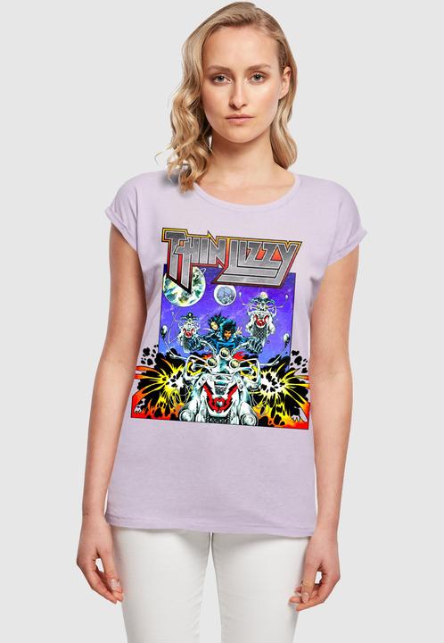 Produktbild Merchcode Ladies Thin Lizzy - TL Rocker Extended Shoulder Tee - 181483 (S)