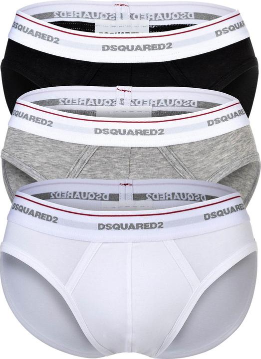 Produktbild Dsquared2 Slip Casual Bequem sitzend 3-PACK BRIEF (M, 3er Pack)