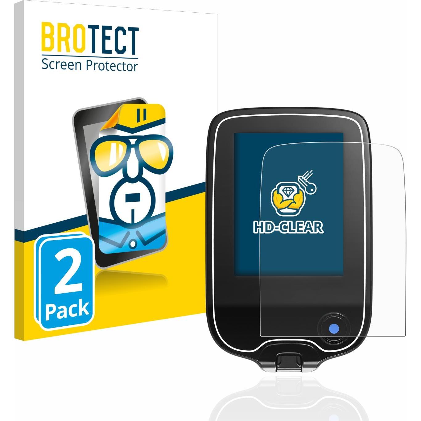 BROTECT, Zubehör Gesundheitsmessgeräte, Schutzfolie Displayschutz Klar
