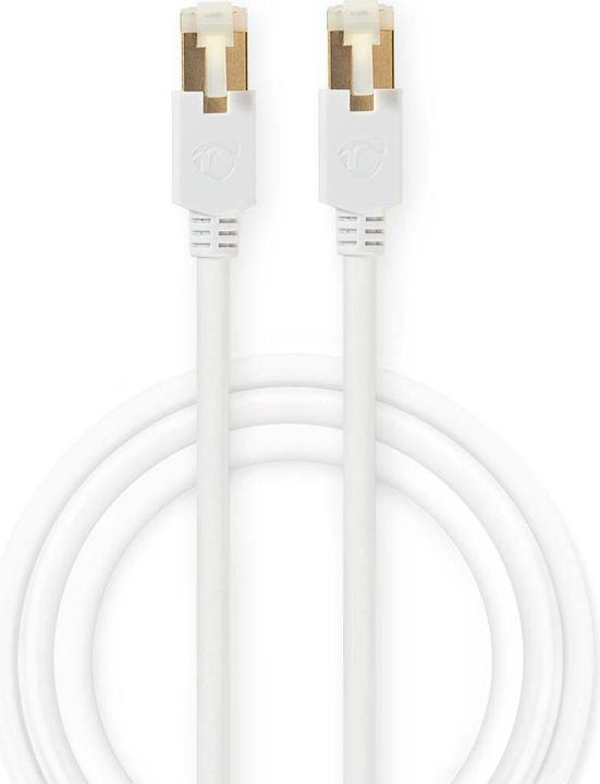 Produktbild Nedis Cat 6 Kabel | RJ45 Stecker | RJ45 Stecker | S/FTP | 1.50 m | rund | LSZH / PVC | Weiss | Verpa (S/FTP, CAT6, 1.50 m)