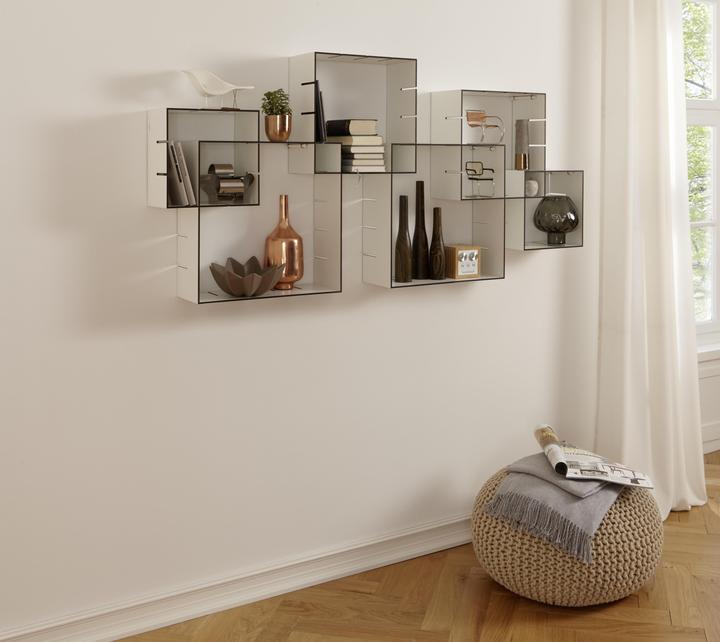 Immagine prodotto müller möbelwerkstätten Set di 3 Konnex (31 x 20 x 31 cm, 41,5 x 20 x 41,5 cm, 51,5 x 20 x 51,5 cm)