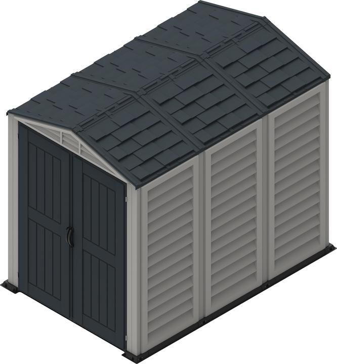 Duramax Kunststoff Gerätehaus 250x161 Gartenhaus