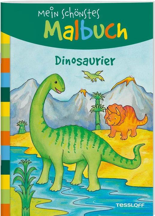 Tessloff My most beautiful colouring book. Dinosaurs