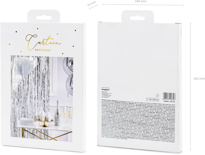 Actual product image Partydeco Curtain (1 pcs.)