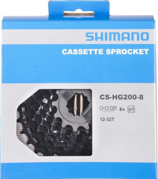 Actual product image Shimano CS-HG200 cassette 8-speed (8-speed, 12-32)