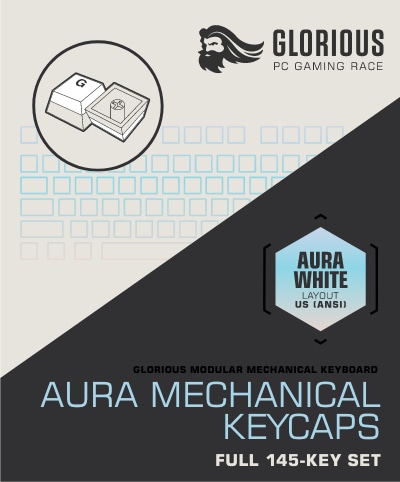 Produktbild Glorious PC Gaming Race Aura Keycaps v2