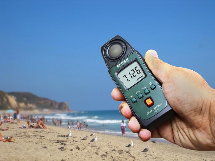 Actual product image Extech UV AB Exposure Meter