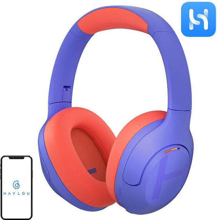 Productafbeelding Haylou Draadloze hoofdtelefoon S35 ANC (paarsoranje) (ANC, 60 h, Draadloze)