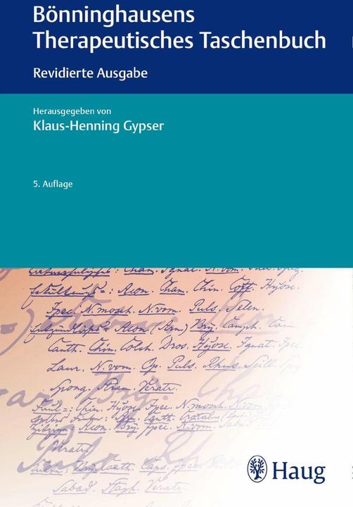 Produktbild Bönninghausens Therapeutisches Taschenbuch (Deutsch, Klaus-Henning Gypser, 2017)