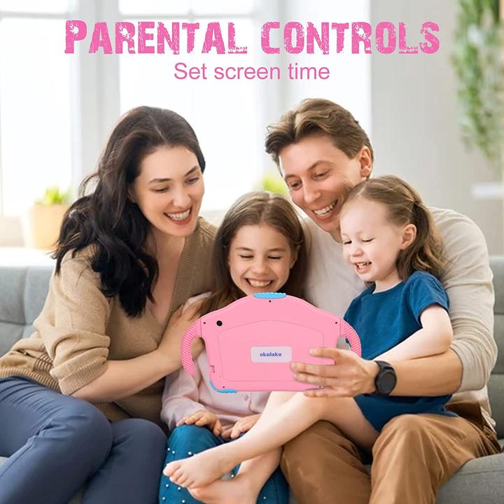 Actual product image Okulaku Kids Tab (7", 32 GB, Pink)