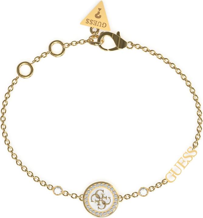 Guess DREAMING Armband (18.50 cm, Edelstahl, Vergoldet)