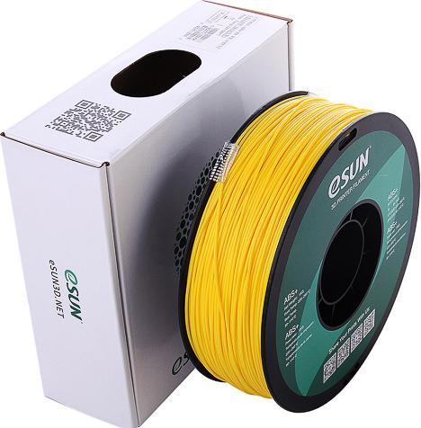 Productafbeelding eSUN ABS+ 1,75mm Geel 1kg 3D Filament (ABS, 1.75 mm, 1000 g, Geel)