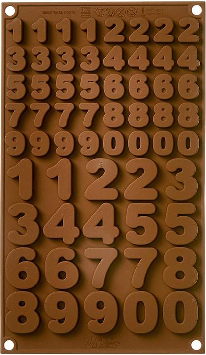 Produktbild Silikomart Sf 174 Choco 123 Silicone Mould