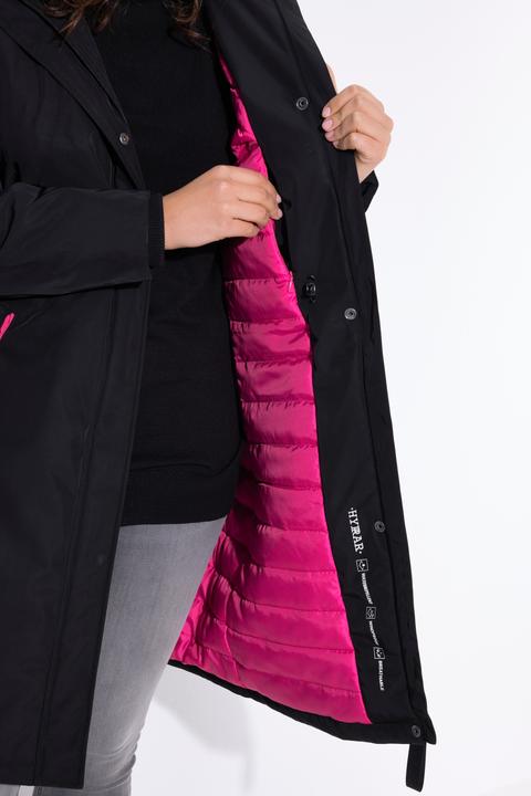 Actual product image Ulla Popken HYPRAR Triple Function Contrast Color Coat